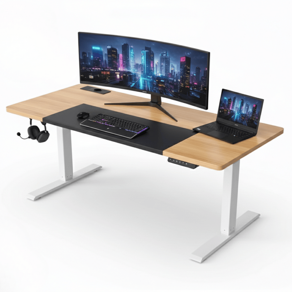 Bureau Électrique Assis-Debout Gamer