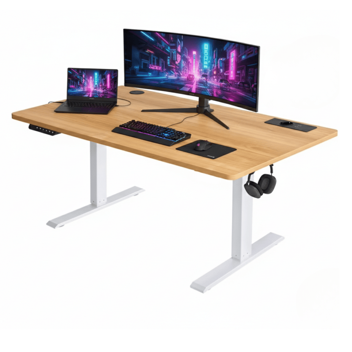 Bureau Électrique Assis-Debout Gamer