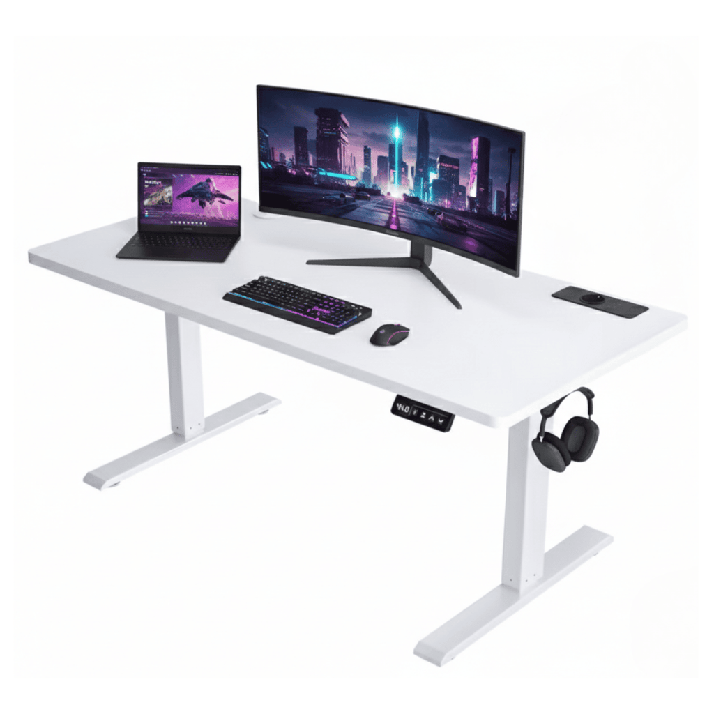 Bureau Électrique Assis-Debout Gamer