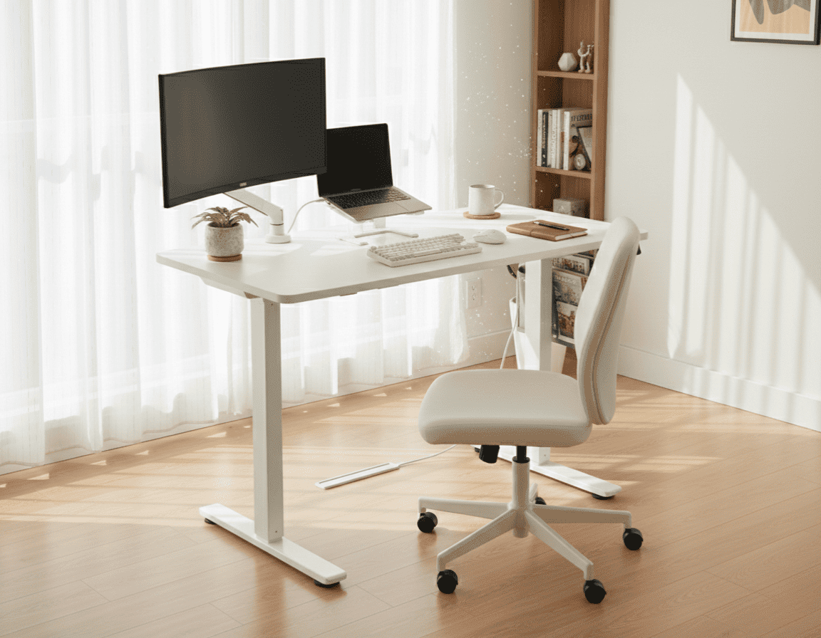 Bureau Électrique Assis-Debout Ergonomique