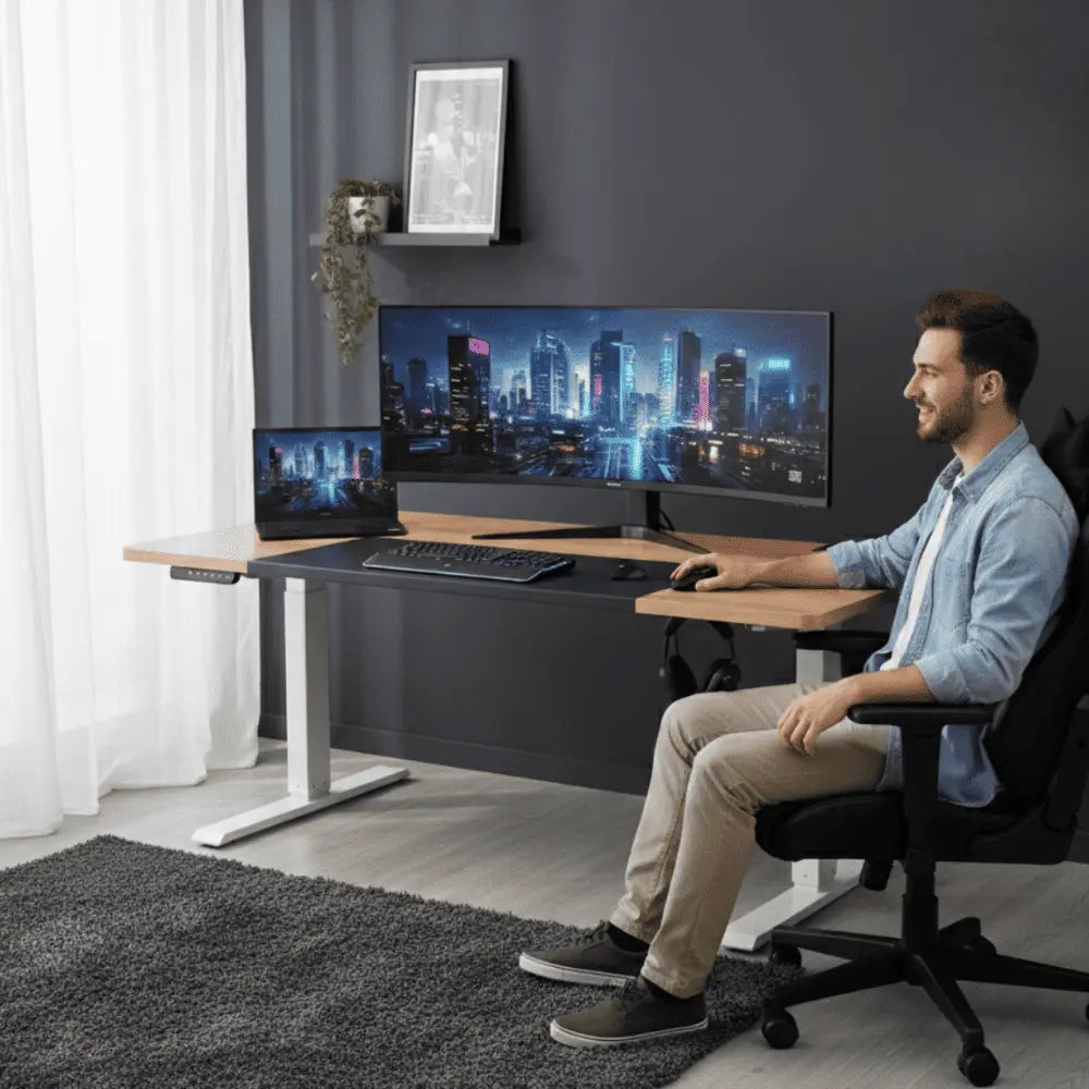 Bureau Électrique Assis-Debout Gamer