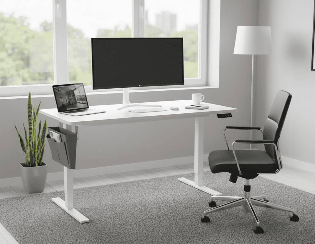 Bureau Électrique Assis-Debout Ergonomique