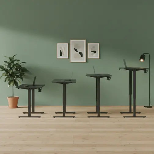 Bureau Assis-Debout Basique - Électrique et Pratique - Bureau Hybride