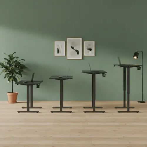Bureau Assis-Debout Basique - Électrique et Pratique - Bureau Hybride
