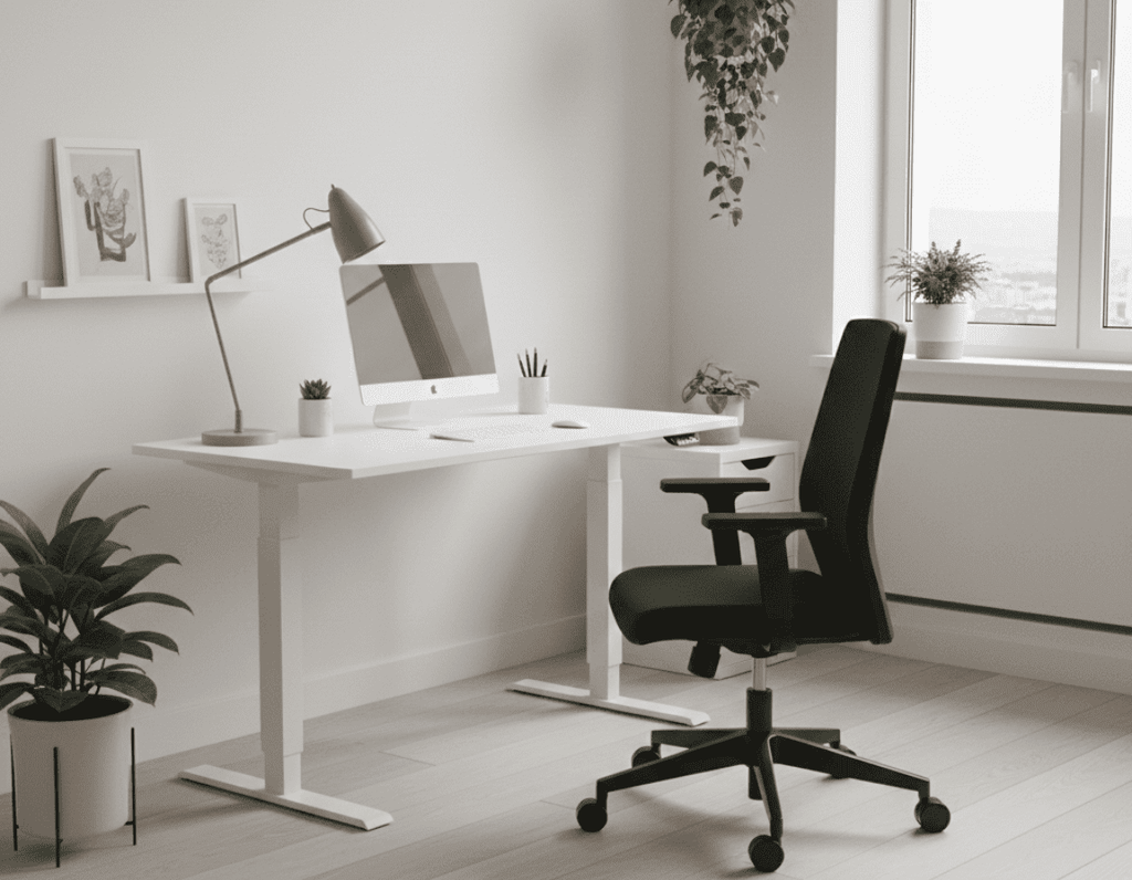 Bureau Électrique Assis-Debout Ergonomique