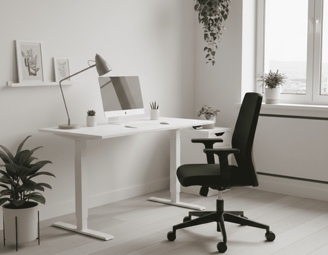 Bureau Électrique Assis-Debout Ergonomique